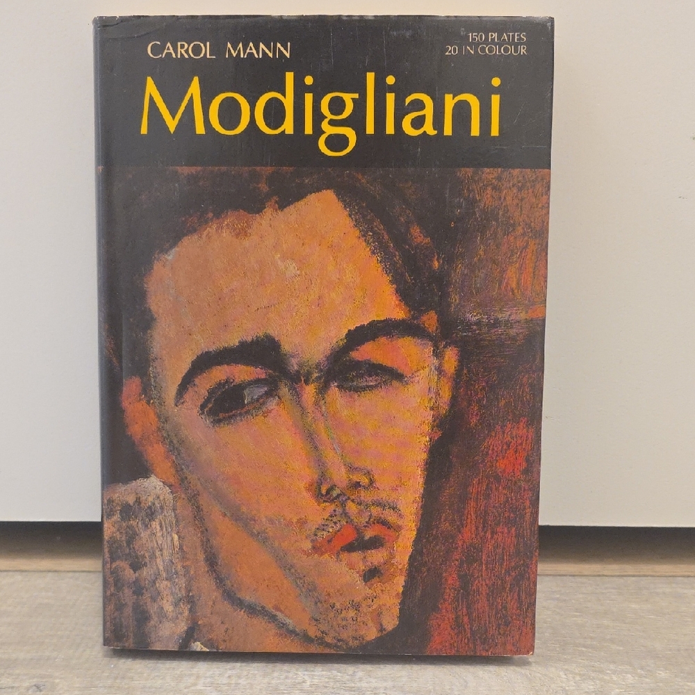Modigliani Art Book by Carol Mann